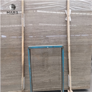 Hot China Brown Wood Grain Marble Tiles Coffee Wood Marble